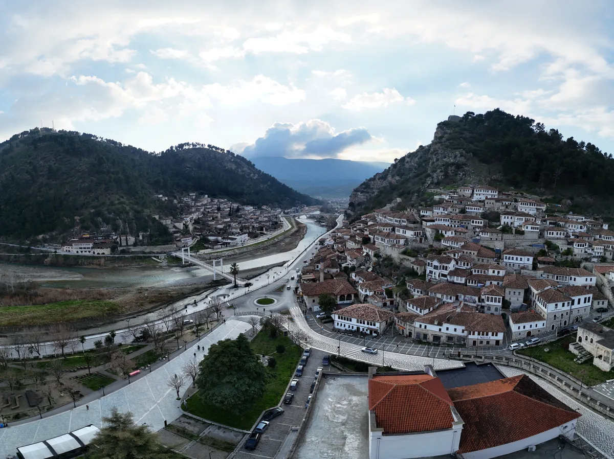 Mangalem und Gorica in Berat